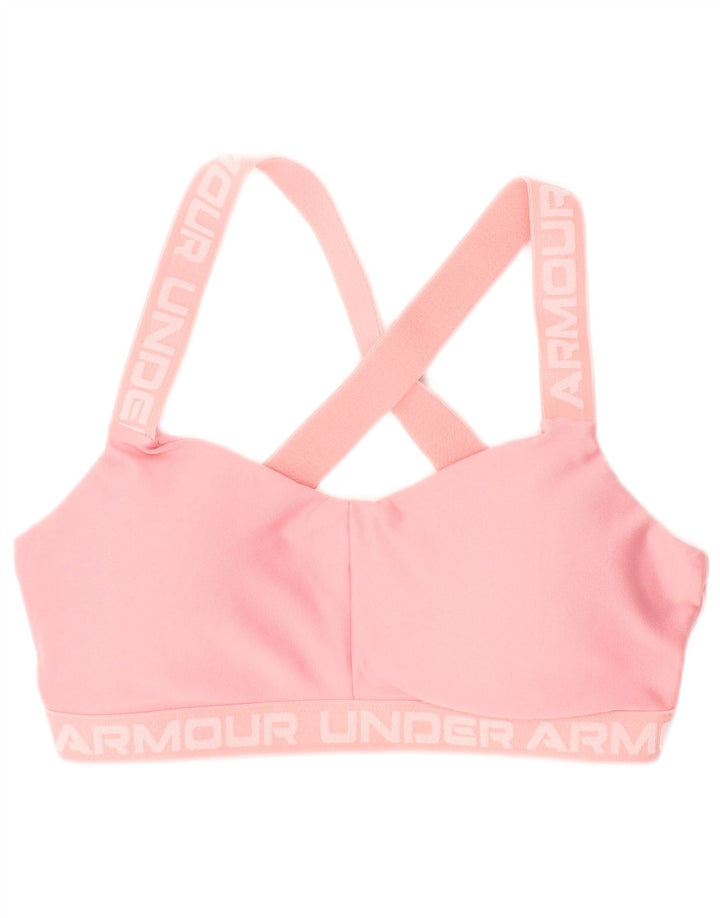 Top grafic pentru femei Under Armour Mic/Medium Roz colorblock Sport