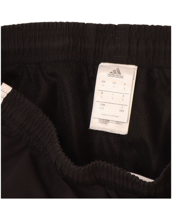 Pantaloni de trening Adidas Climalite Graphic pentru bărbați, mari, negru, poliester