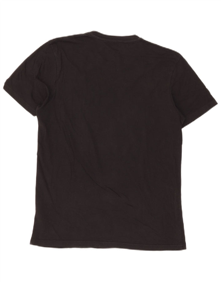Tricou grafic pentru bărbați Alpha Industries Top mic bumbac negru