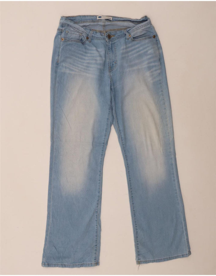 Blugi Levi's 529 Curvy Bootcut W32 L32 Bumbac albastru