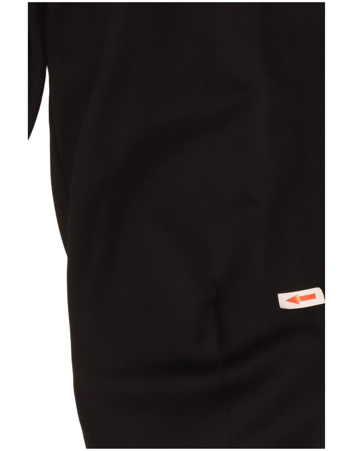 Pantaloni de trening Nike Dri Fit pentru bărbați, negru mediu, poliester bloc de culoare