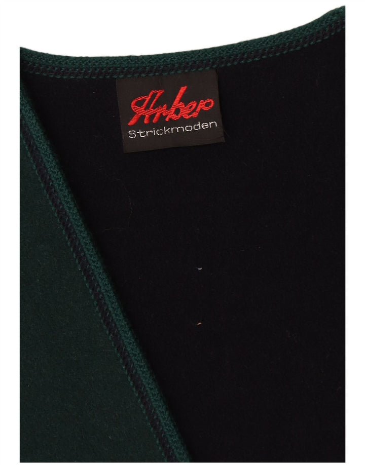 Gilet pentru femei Arber Strickmoden UK 18 XL Lână verde