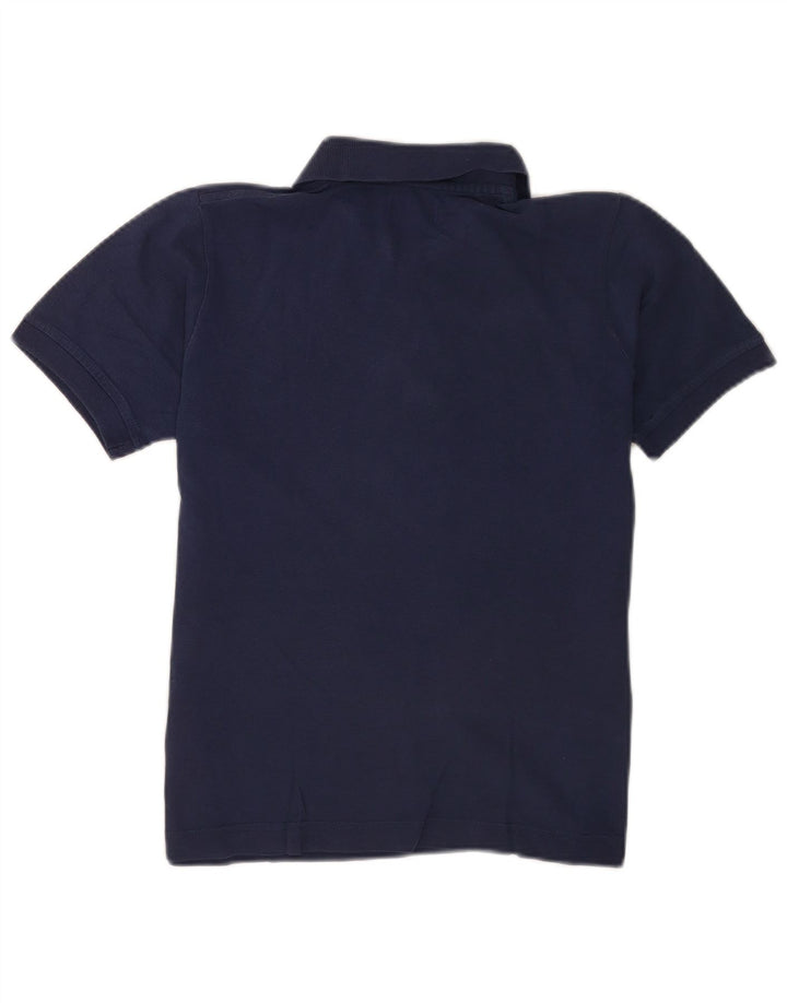 Cămașă polo Kappa pentru femei UK 12 Medium Bluemarin Bumbac
