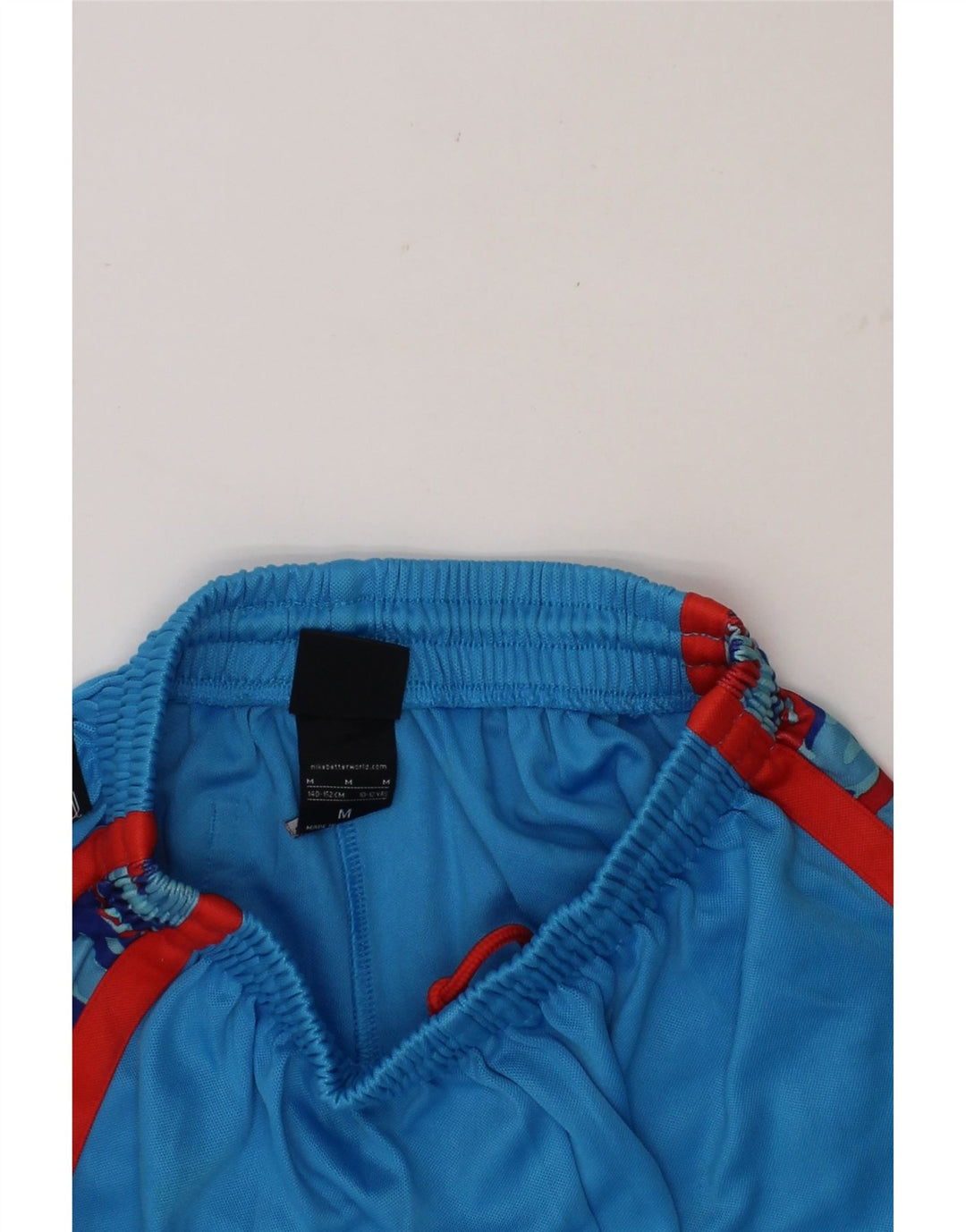NIKE Boys Graphic Sport Shorts 10-11 Years Medium  Blue Camouflage Vintage Nike and Second-Hand Nike from Messina Hembry 