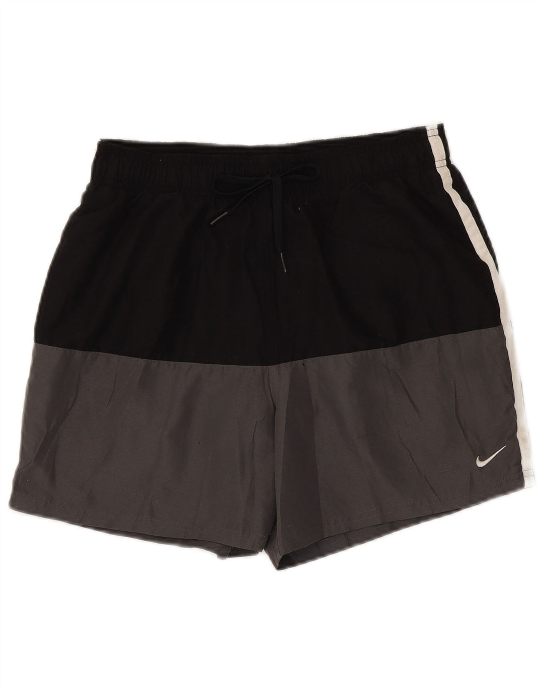 Pantaloni scurți sport Nike pentru bărbați, medii, negru, color block