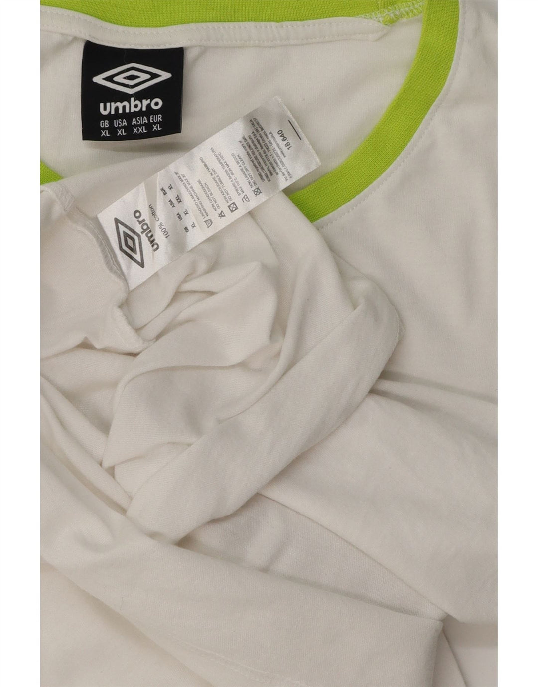 Tricou grafic Umbro pentru femei, UK 18 XL, bumbac alb