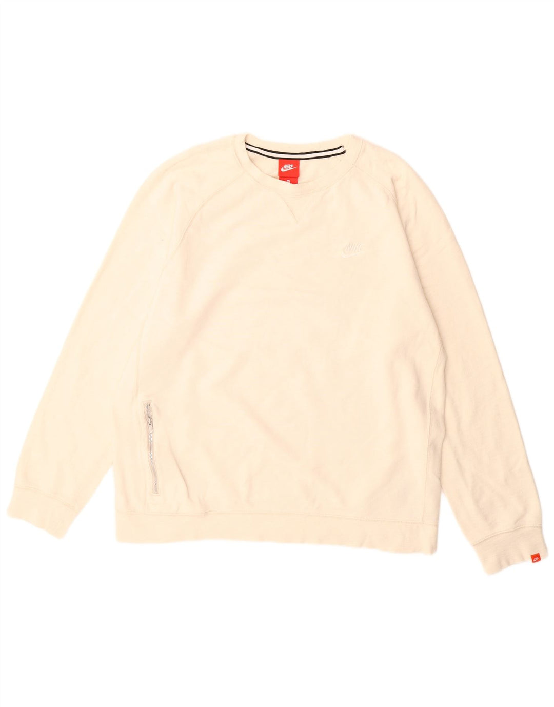 Pulover Nike pentru bărbați, XL, bumbac alb