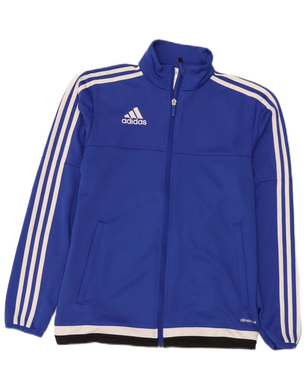 Jachetă de top pentru trening Climacool pentru bărbați Adidas XS, albastru, poliester color bloc