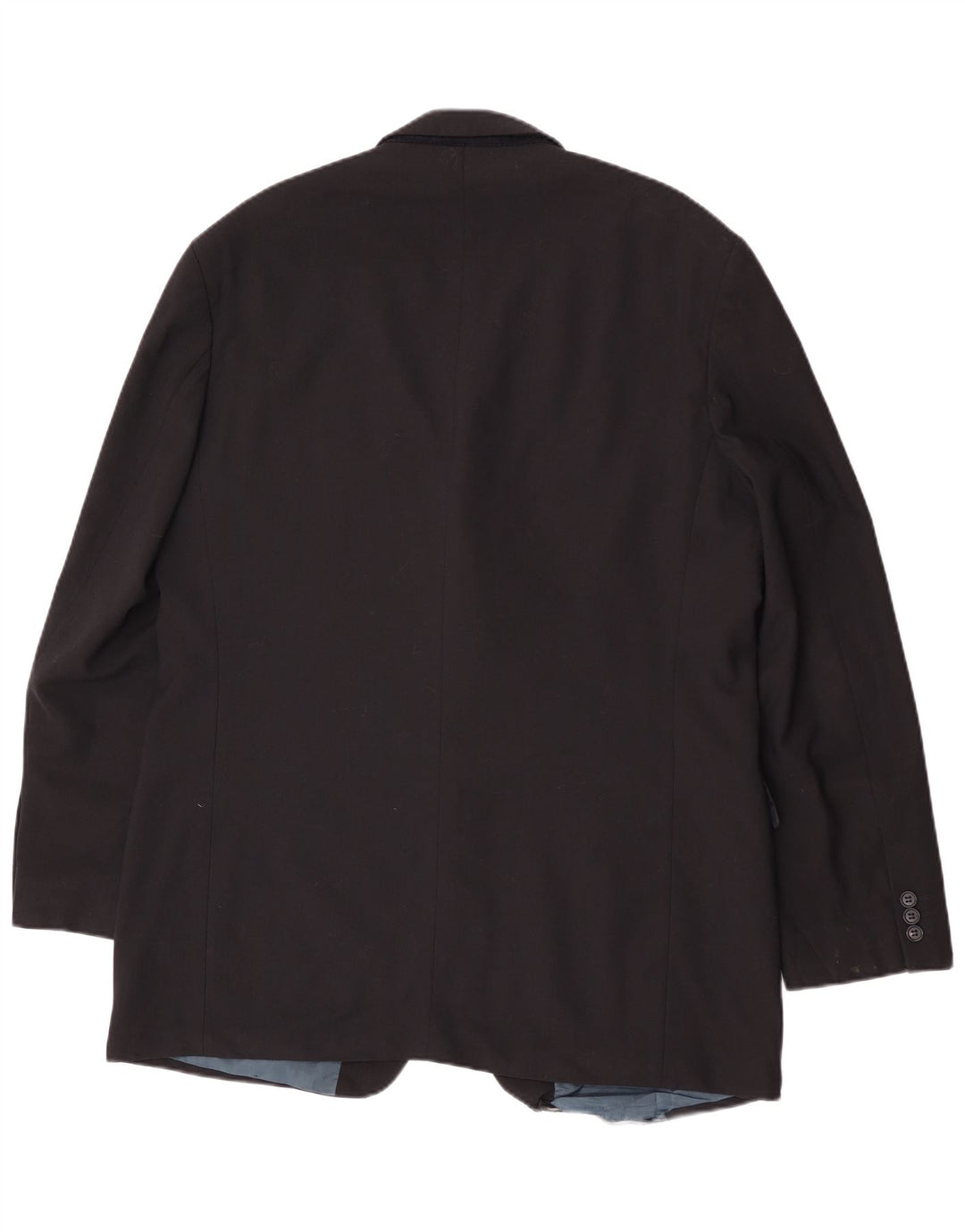 Jachetă pentru bărbați Marks & Spencer cu 3 nasturi, UK 44 XL, poliester, albastru bleumarin