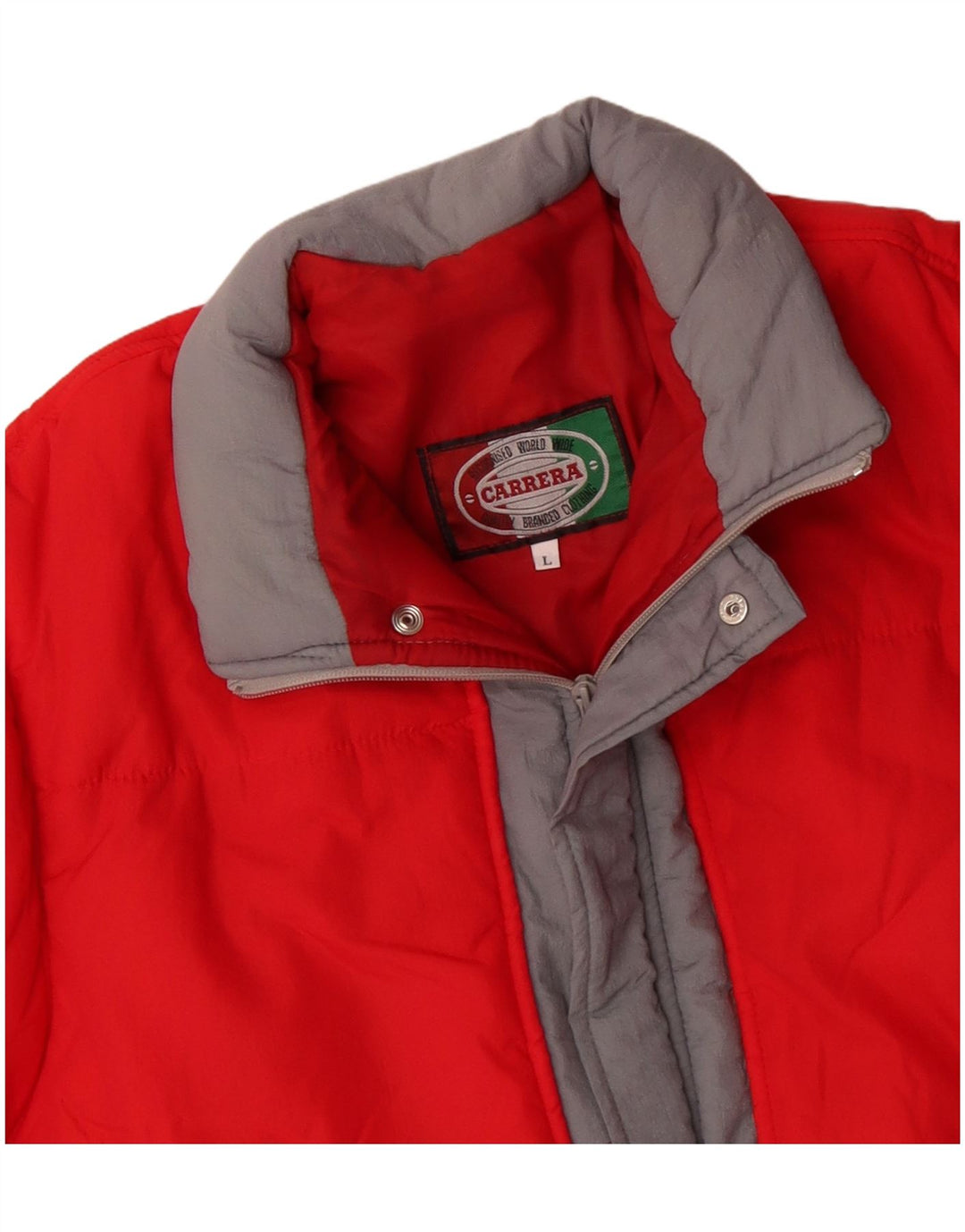 Jachetă căptușită pentru bărbați Carrera UK 40, mare, roșu, poliamidă color bloc