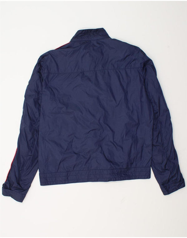 Americanino Bomber Jacket pentru bărbați UK 42 XL Bleumarin din poliamidă color bloc