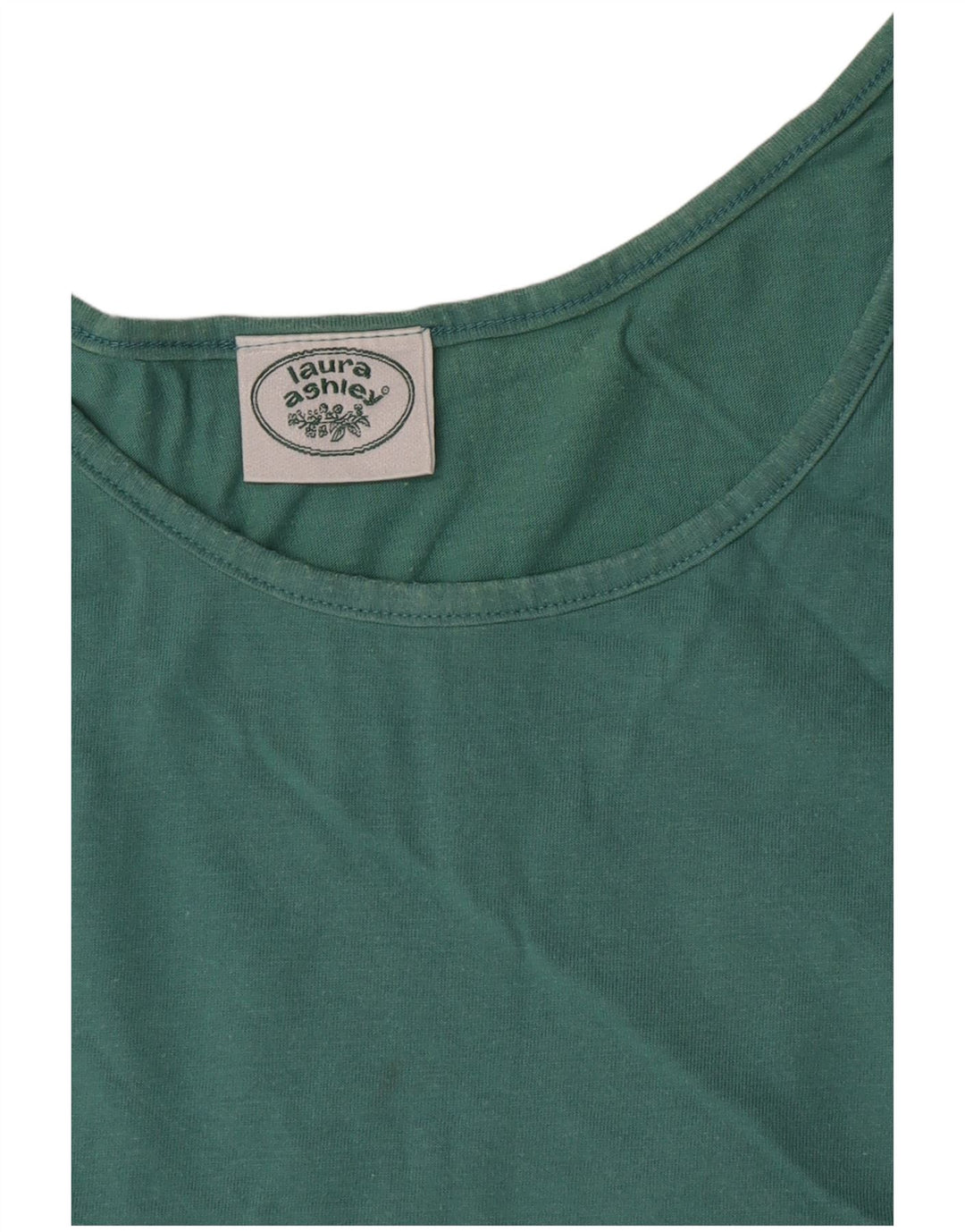 Top cu vestă crop pentru femei Laura Ashley UK 12 verde mediu