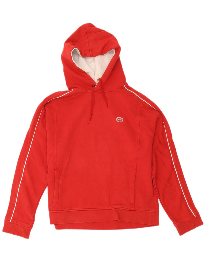 Jumper Nike pentru bărbați cu glugă grafică UK 39/41 Roșu mediu