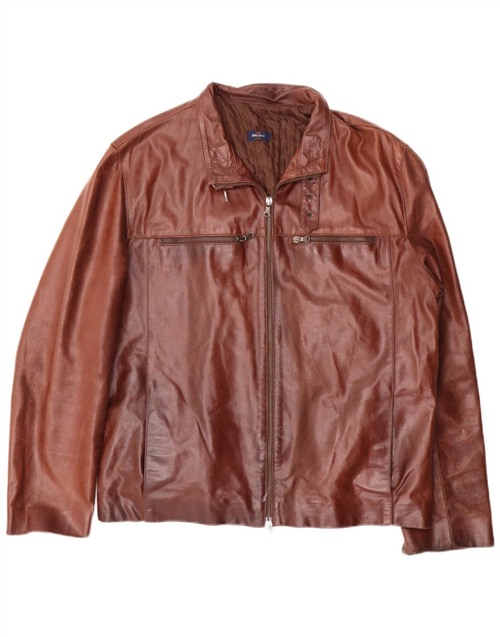 Jachetă de piele pentru bărbați UK 40 mare