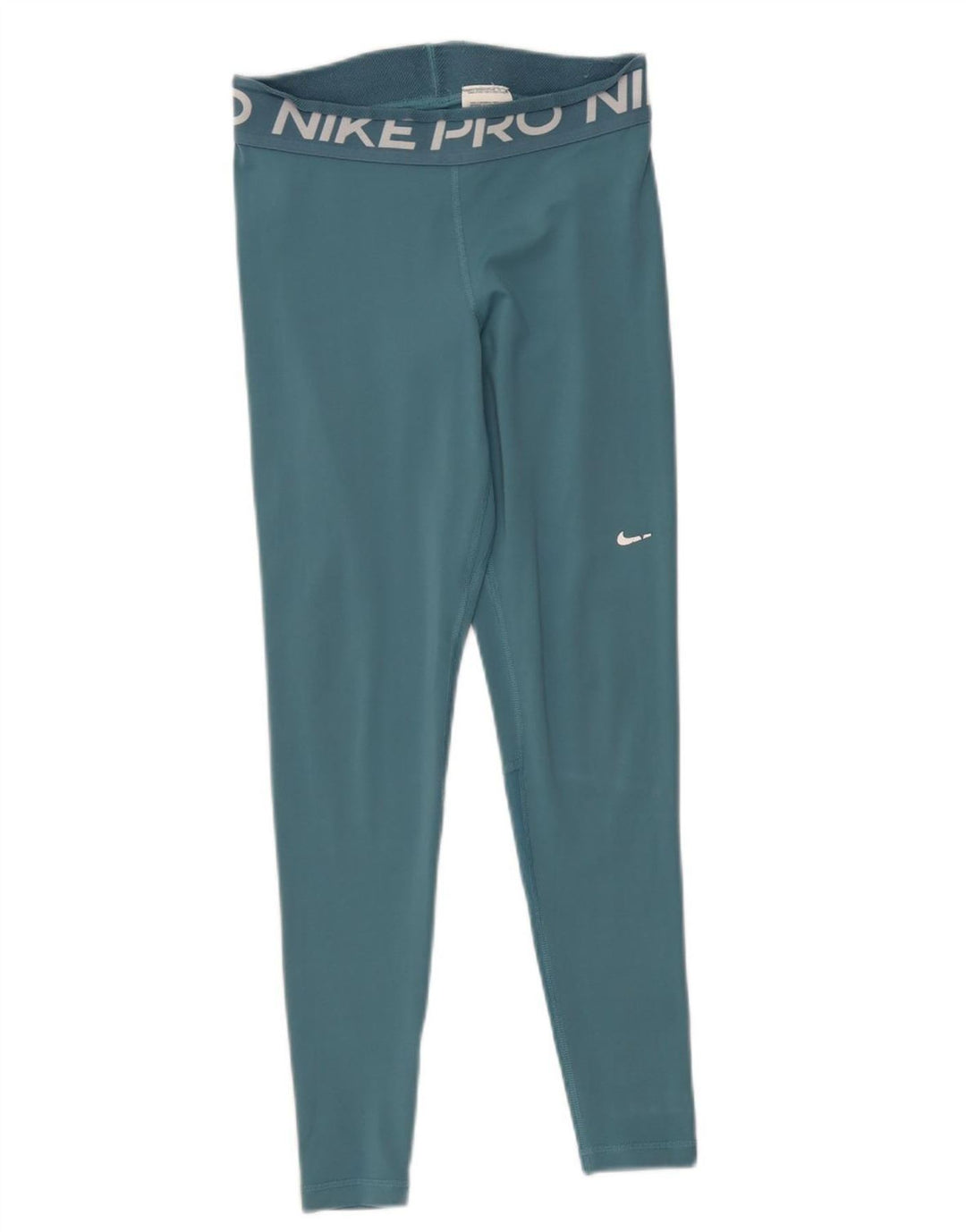 Leggings Nike Dri Fit Graphic pentru femei UK 12 Poliester turcoaz mediu