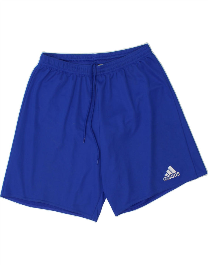 ADIDAS Mens Aeroready Sport Shorts Medium  Blue Polyester Vintage Adidas and Second-Hand Adidas from Messina Hembry 