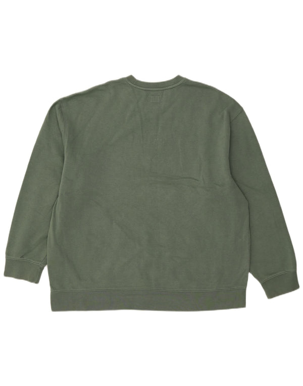 Pulover Levi's pentru bărbați, cu formă relaxată, XL, bumbac verde