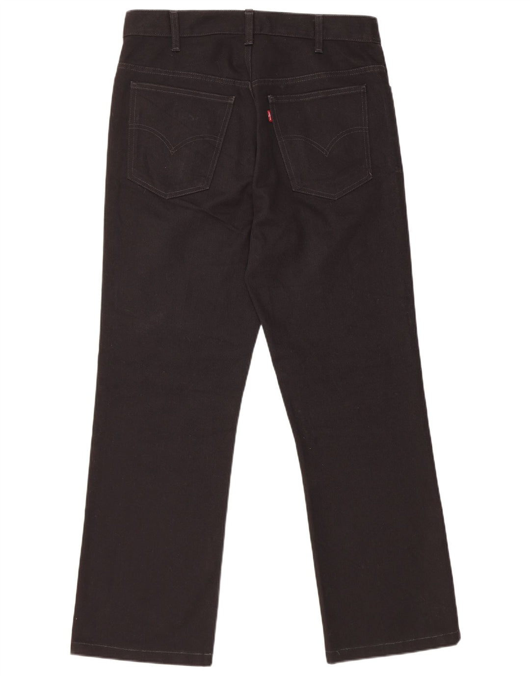 Blugi drepti pentru bărbați Levi's W33 L29 bumbac negru