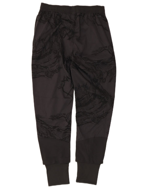 Pantaloni de trening Adidas Aeroready pentru baieti 13-14 ani, gri Animal Print