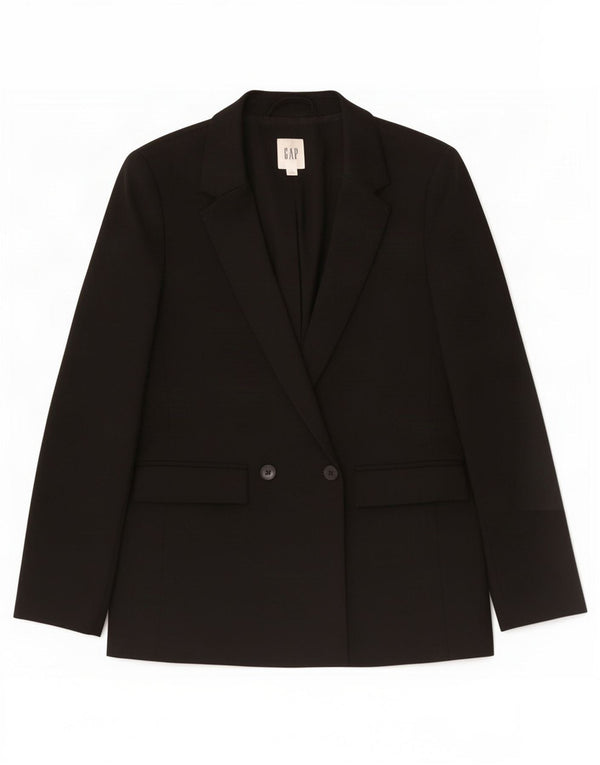 Jachetă de blazer supradimensionată pentru femei Gap UK 6 XS Poliester negru