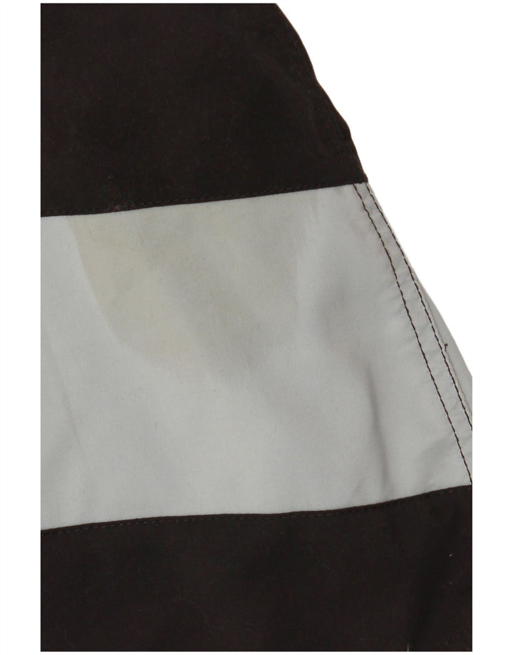 Pantaloni scurți de înot grafic EFFEKT pentru bărbați, bumbac cu dungi mari, multicolore