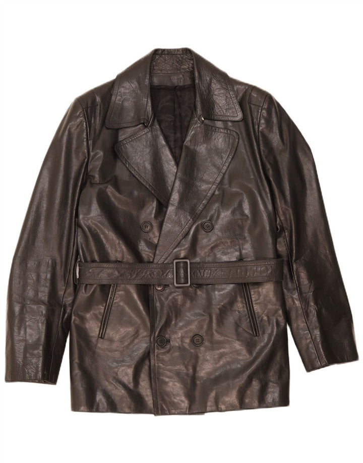 Costume National Jachetă pentru bărbați dublu piept IT 48 Medium Negru