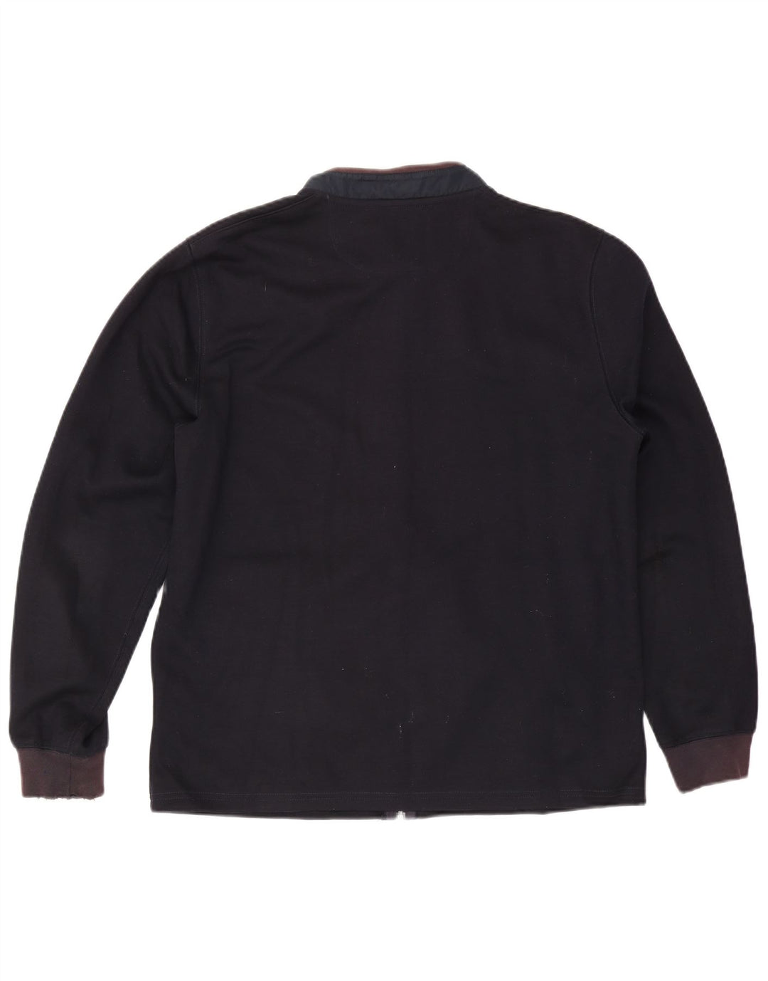 Jachetă de trening Massimo Dutti pentru bărbați, XL, albastru bleumarin, bumbac color bloc