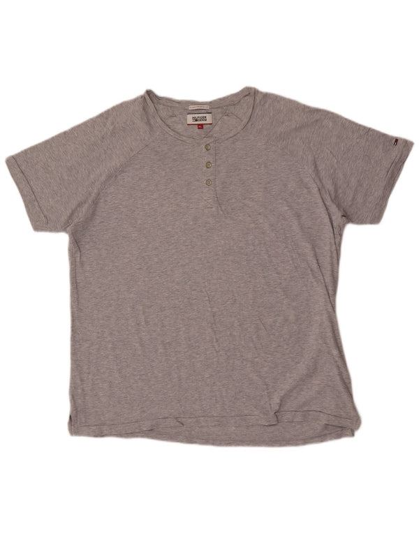 Tricou pentru bărbați Tommy Hilfiger Top XL bumbac gri