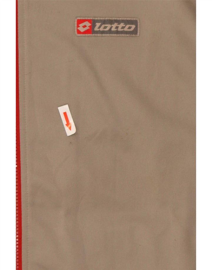 Hanorac Trening Bărbați Lotto Mărime Mare Gri Poliester