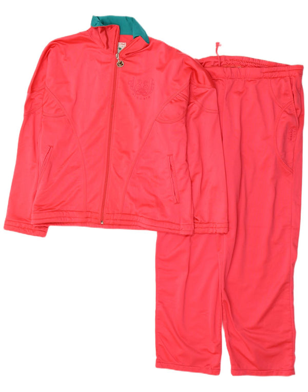 Trening complet pentru bărbați Diadora Graphic Loose Fit UK 34 XS Roz Colorblock