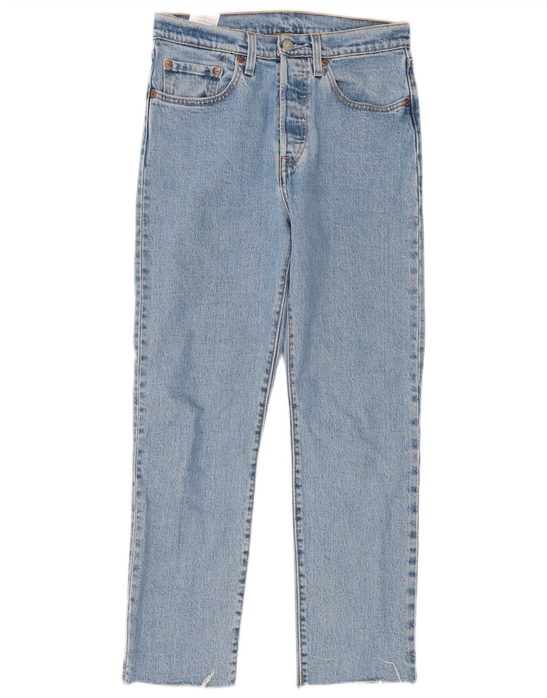 Blugi drepti 501 pentru femei Levi's W27 L28 Bumbac albastru