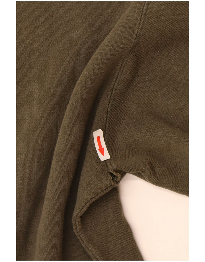 Pulover grafic pentru bărbați Lee, bumbac kaki 2XL