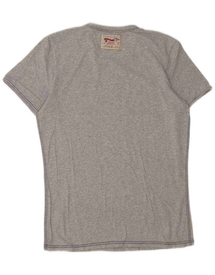 Tricou pentru bărbați Diesel Top XL bumbac cu pete gri