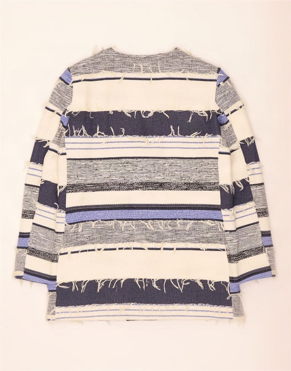Jachetă Blazer pentru femei Zara UK 16, mare, multicoloră, cu dungi