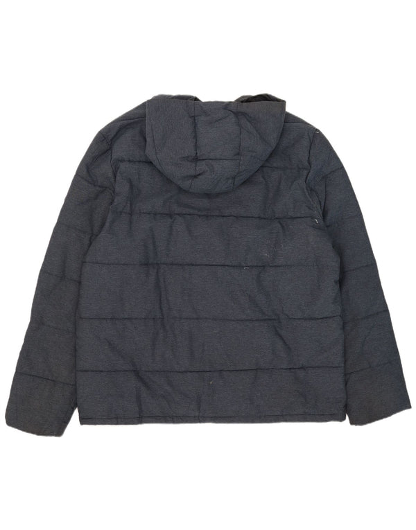 Jachetă căptușită cu glugă pentru bărbați Penguin UK 44 2XL Poliamidă bleumarin