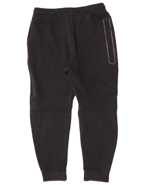 Pantaloni de trening Nike pentru bărbați Joggeri, bumbac mediu negru