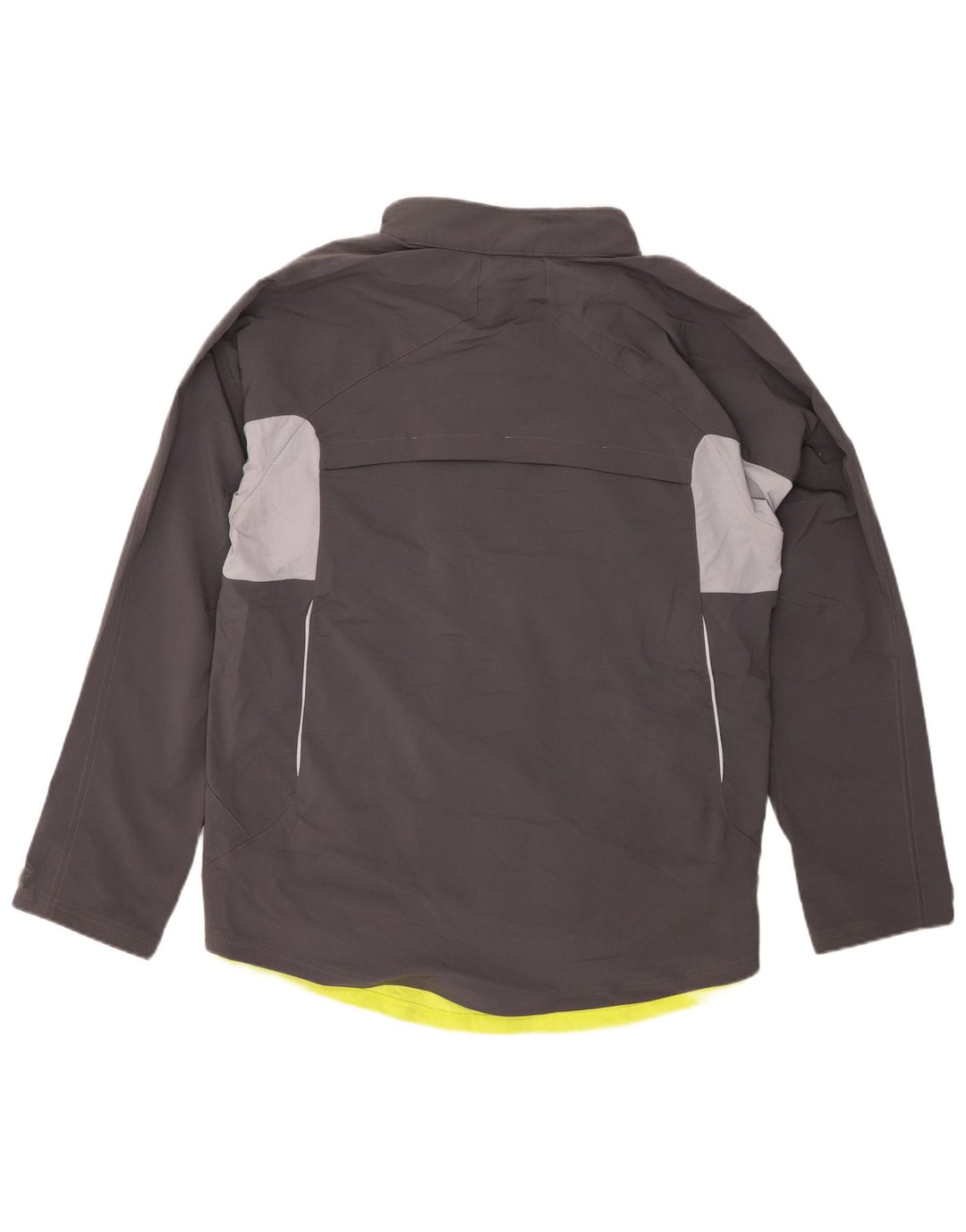 Jachetă de vânt pentru bărbați REEBOK UK 40 mare, gri, poliester color bloc