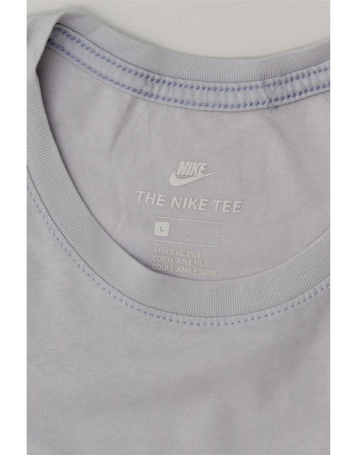 Tricou cu croi atletic NIKE pentru bărbați, mare, albastru