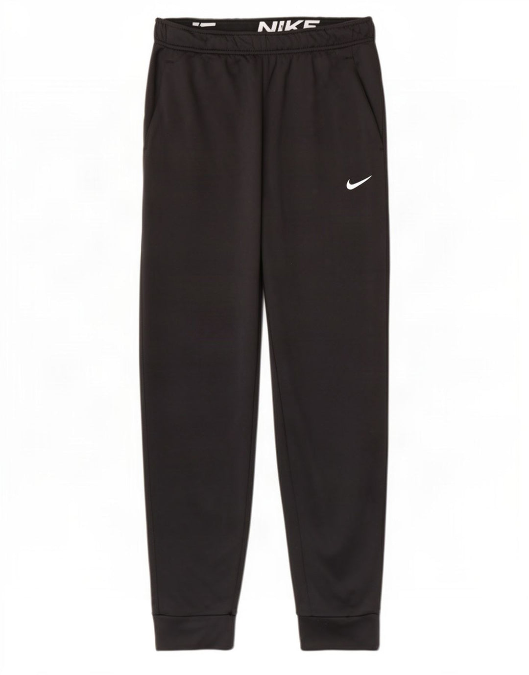 Pantaloni de trening Nike Therma-Fit pentru bărbați Pantaloni de jogging, mari, negru, poliester