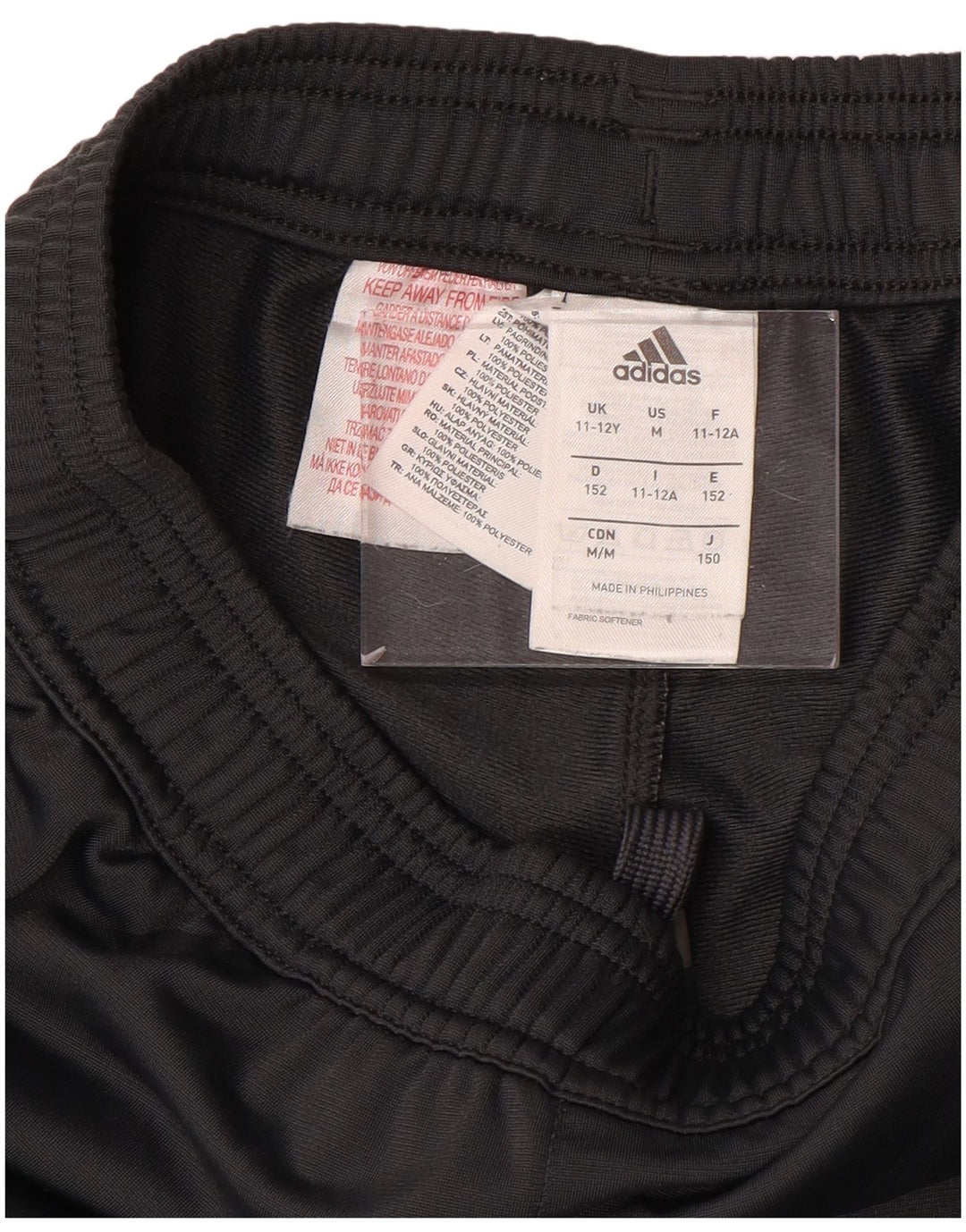 Pantaloni de trening ADIDAS Juventus pentru băieți 11-12 ani poliester gri