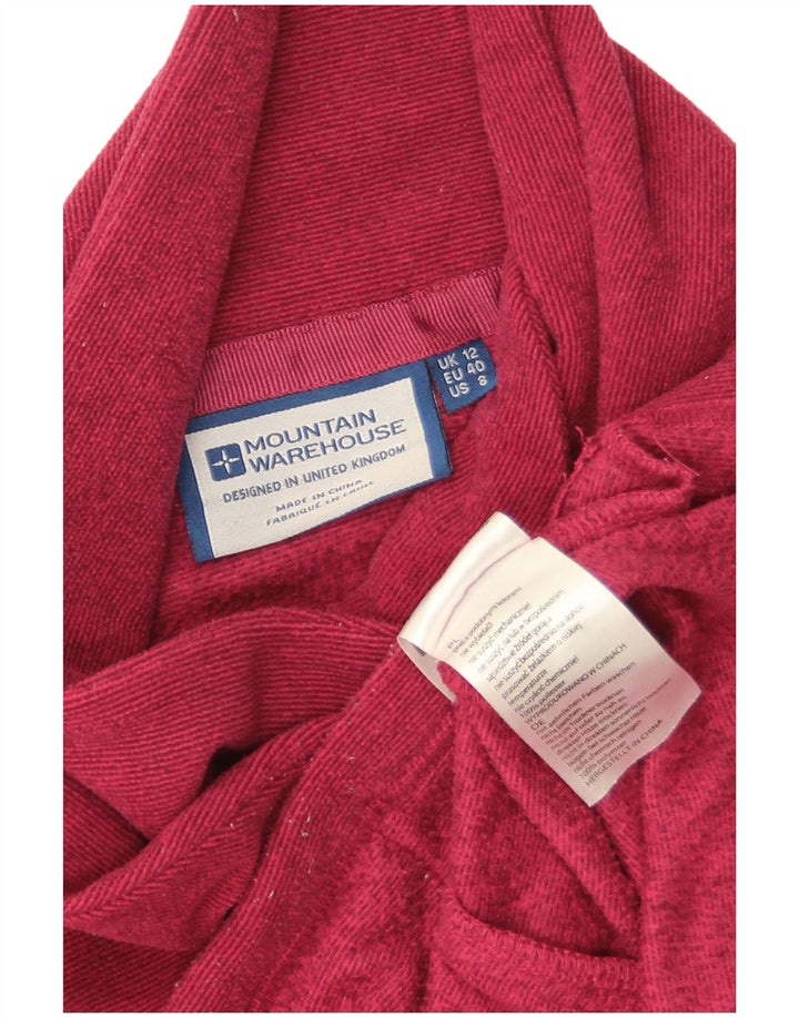 Pulover din lână pentru femei Mountain Warehouse UK 12 Poliester roșu mediu