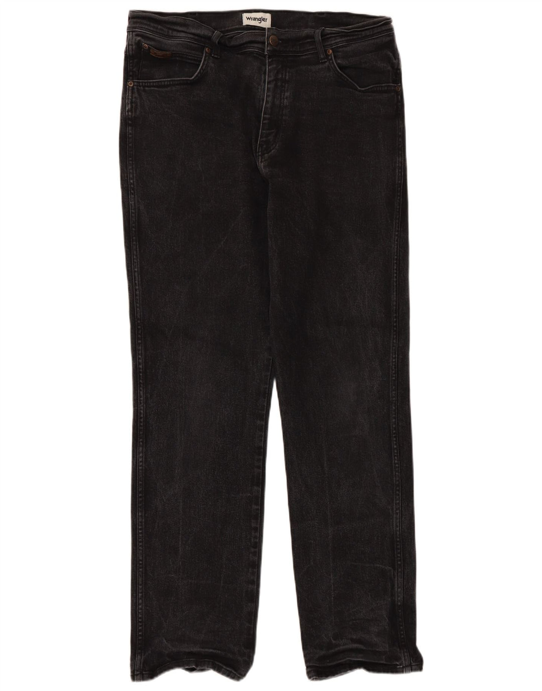 WRANGLER Jeans drepte pentru bărbați Texas W38 L34 bumbac gri