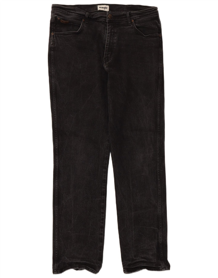 WRANGLER Jeans drepte pentru bărbați Texas W38 L34 bumbac gri