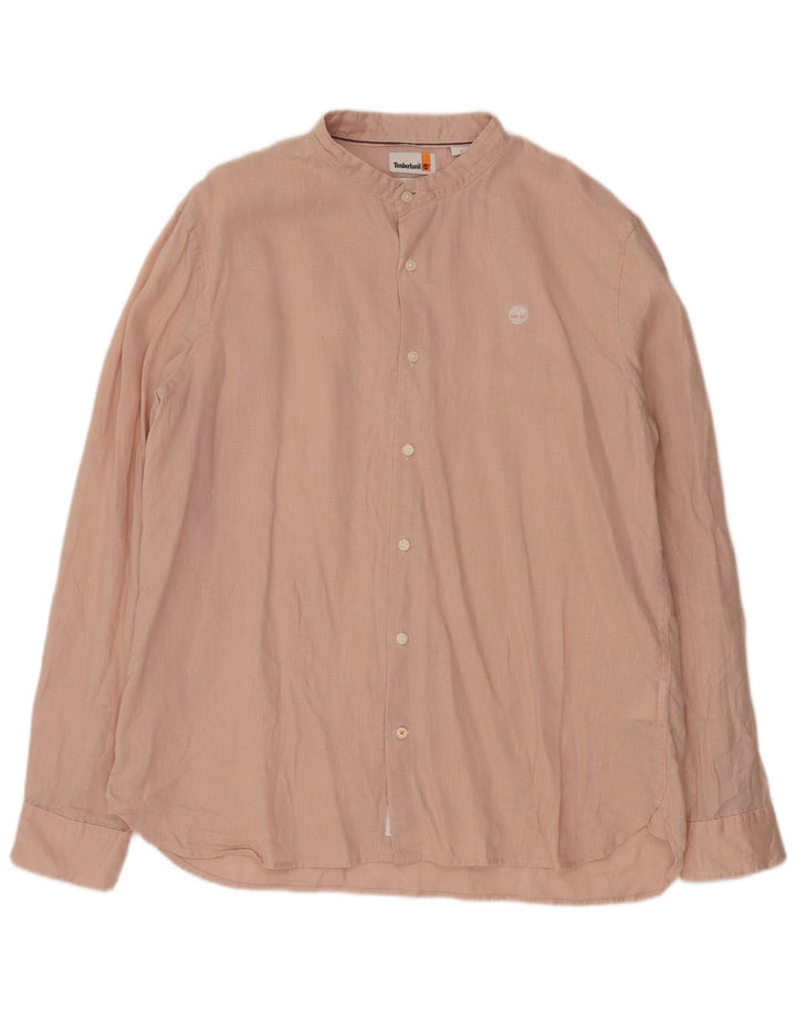 Cămașă pentru bărbați Timberland Slim Fit XL roz in