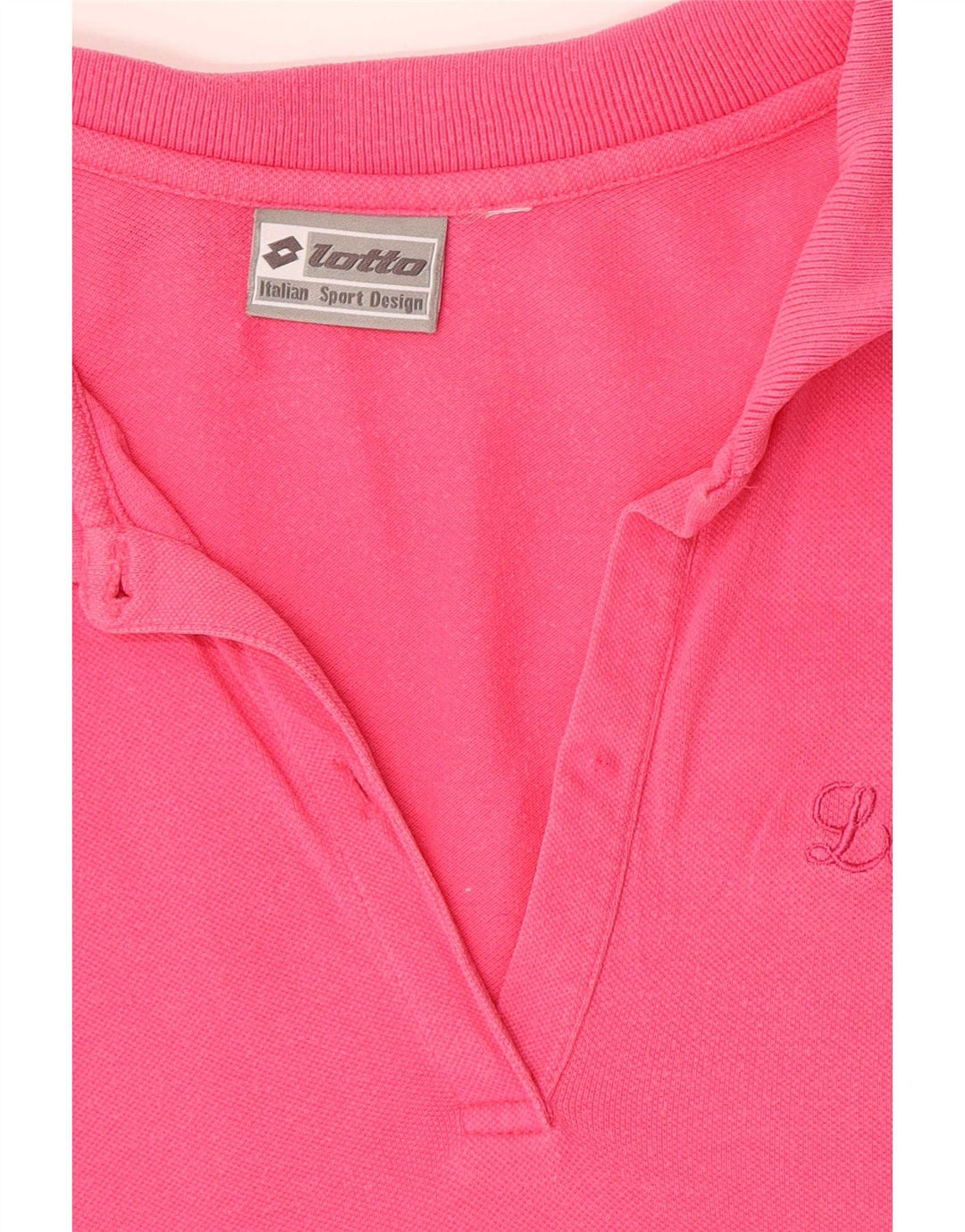 Tricou polo pentru femei Lotto, roz mediu