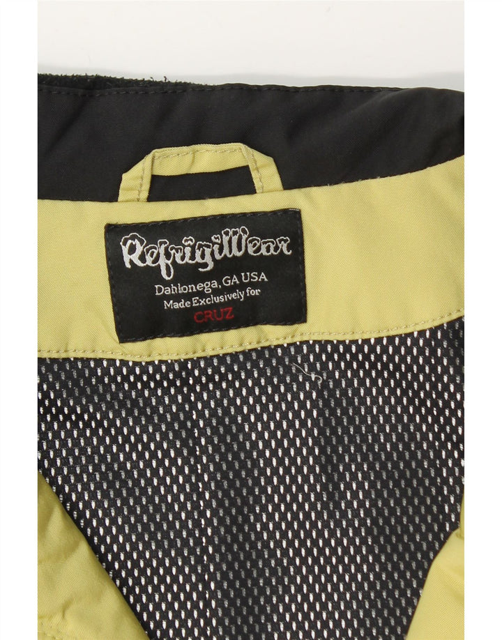 Jachetă Bomber Cruz pentru femei Refrigiwear UK 14 Medium Yellow Colorblock