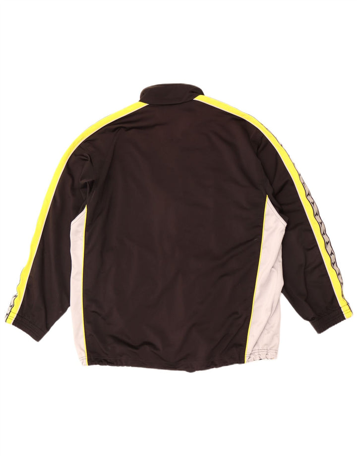 Jachetă de trening grafică pentru bărbați Diadora UK 38 Medium Black Colorblock