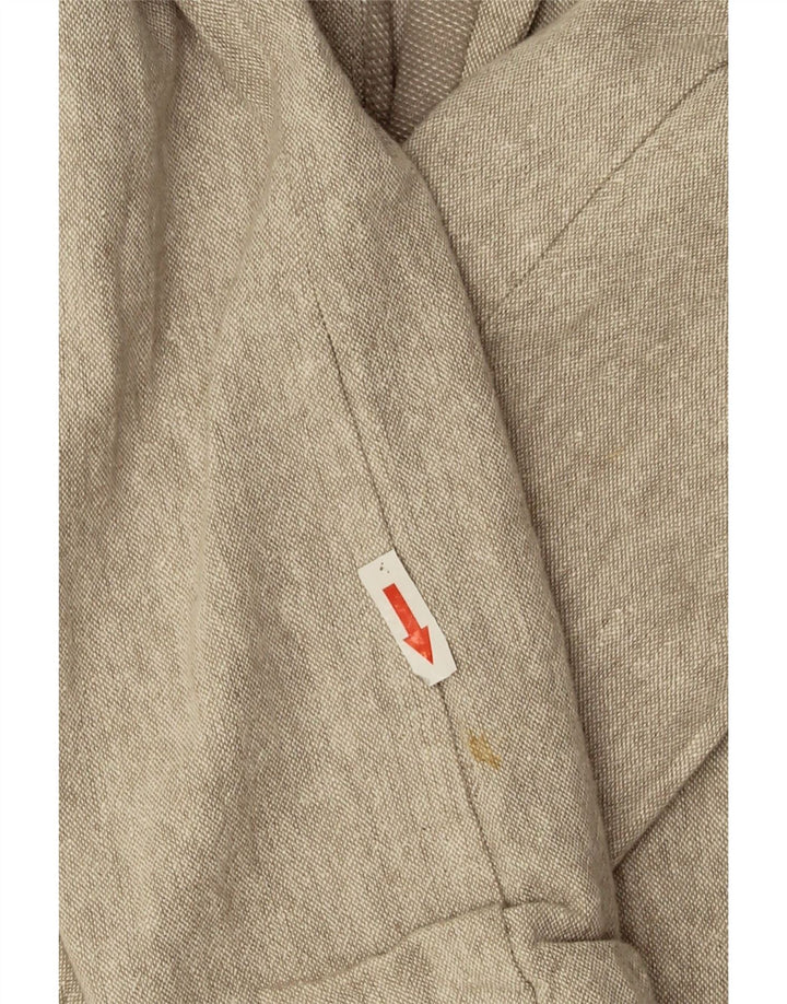Jacheta Blazer pentru Baieti 2 Nasturi Zara 11-12 Ani In Bej