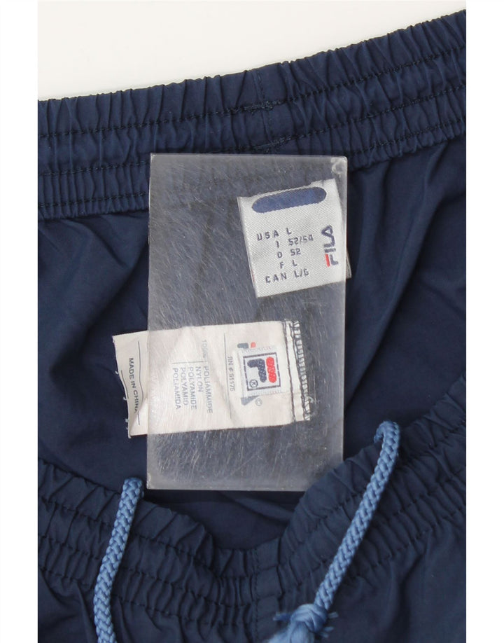 Pantaloni scurți sport Fila pentru bărbați, mari, bleumarin, poliamidă