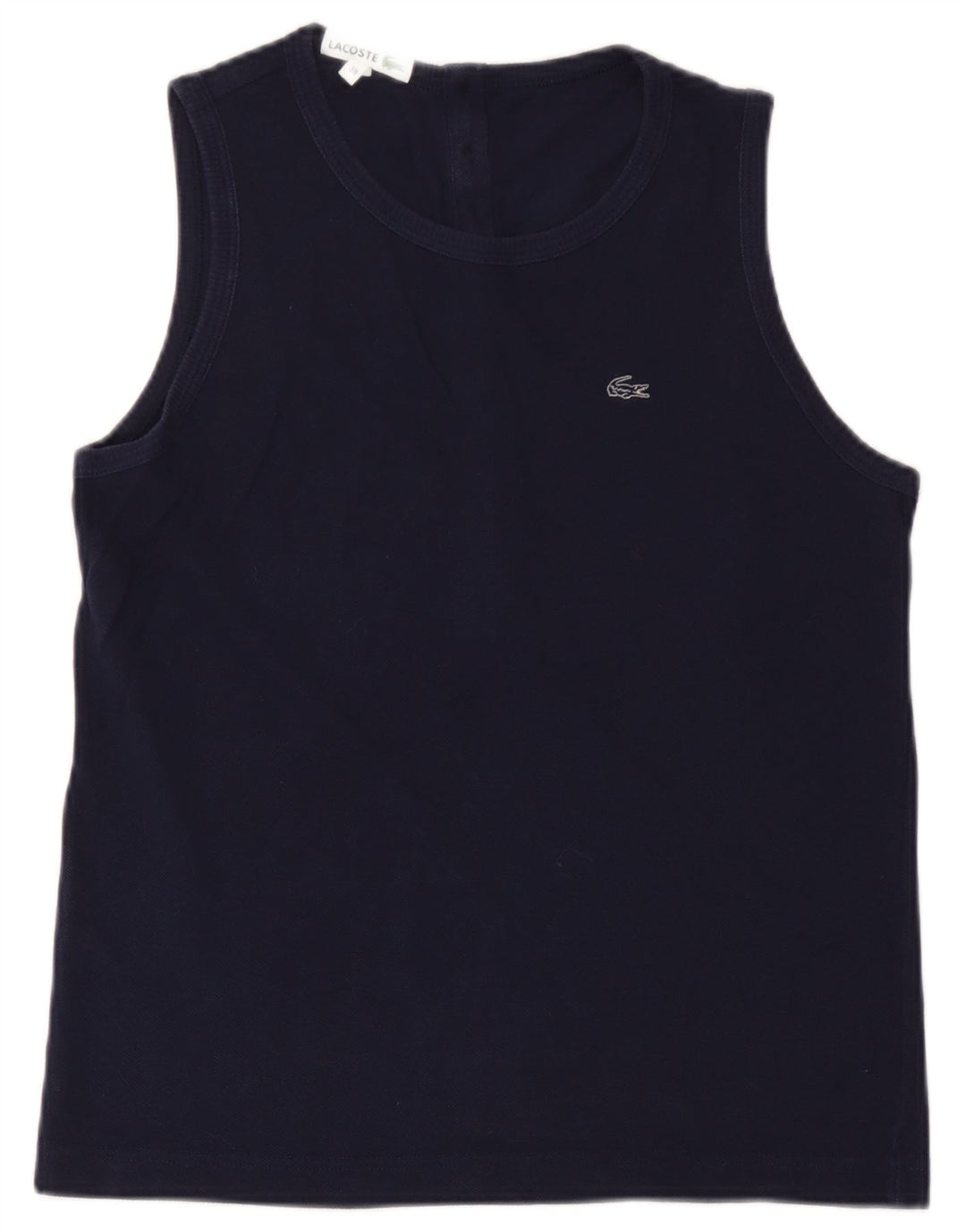 Vestă Lacoste Femei Top Mărimea 38 Medium Bleumarin Bumbac